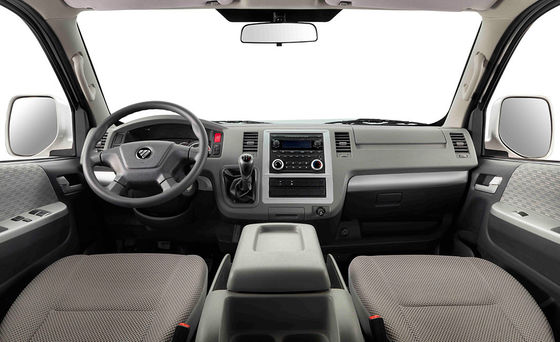 2 posti 5.34m Puro Eletrico Lungo Asse Flat Top Chiuso Camion 41.86kwh Batteria 227km di autonomia