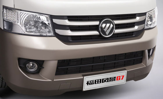 2 posti 5.34m Puro Eletrico Lungo Asse Flat Top Chiuso Camion 41.86kwh Batteria 227km di autonomia