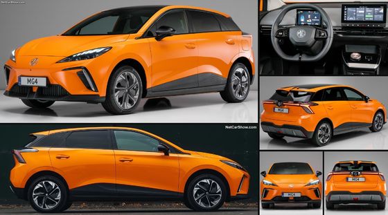 EURO EC&WVTA Certificazione Veicolo elettrico puro MG4 EV elettrico puro con coppia di 250 N.m