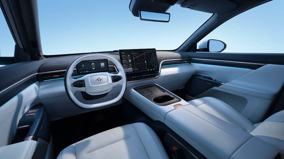 2024 NUOVO VEHICOLO ELETTRICO Dongfeng Eπ 008 EV EREV 210km CLTC 5 porte 6 posti SUV 200KW Potenza motore