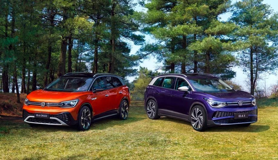 VW Id6 Crozz X Pure+ Lite dei veicoli di 160km/h Volkswagen SUV PRO per gli adulti
