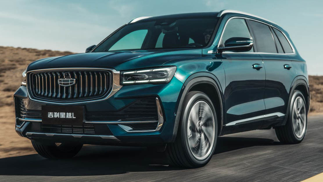 Geely Xingyue L veicoli elettrici PHEV AWD di SUV ha lasciato ad azionamento l'automobile elettrica 215km/h