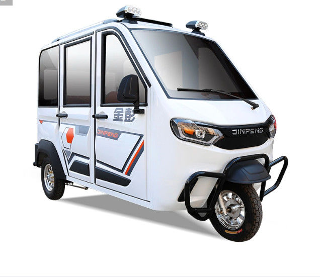 Il triciclo elettrico della ruota di Jinpeng CX 1000W tre pieno ha chiuso la cabina 3 Seater 27km/h