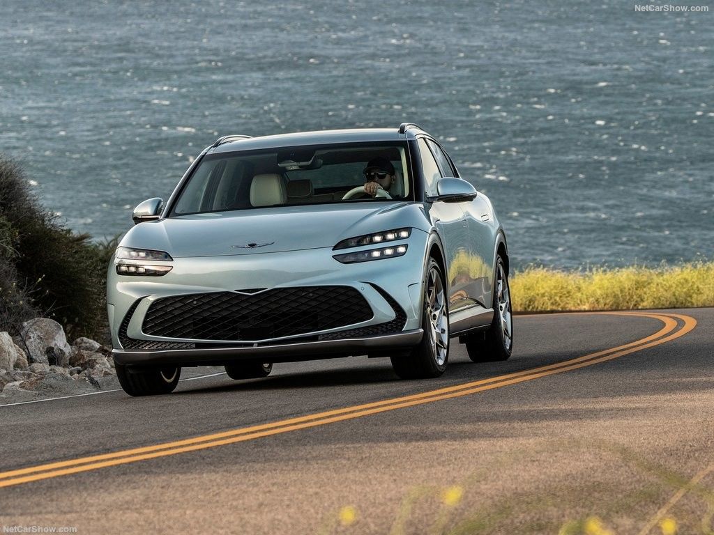 Genesis GV60 Upmarket All Electric Family Car con batteria da 76,4kwh 350Nm Of Torque Boost & Drift Modello