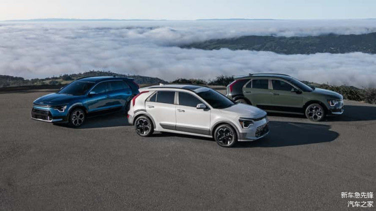 Impressionante risparmio di carburante All rounder puramente elettrico veicolo con EPA 407km sotto KIA NIRO 2024 EV